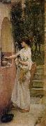 John William Waterhouse A Roman Offering oil painting picture wholesale